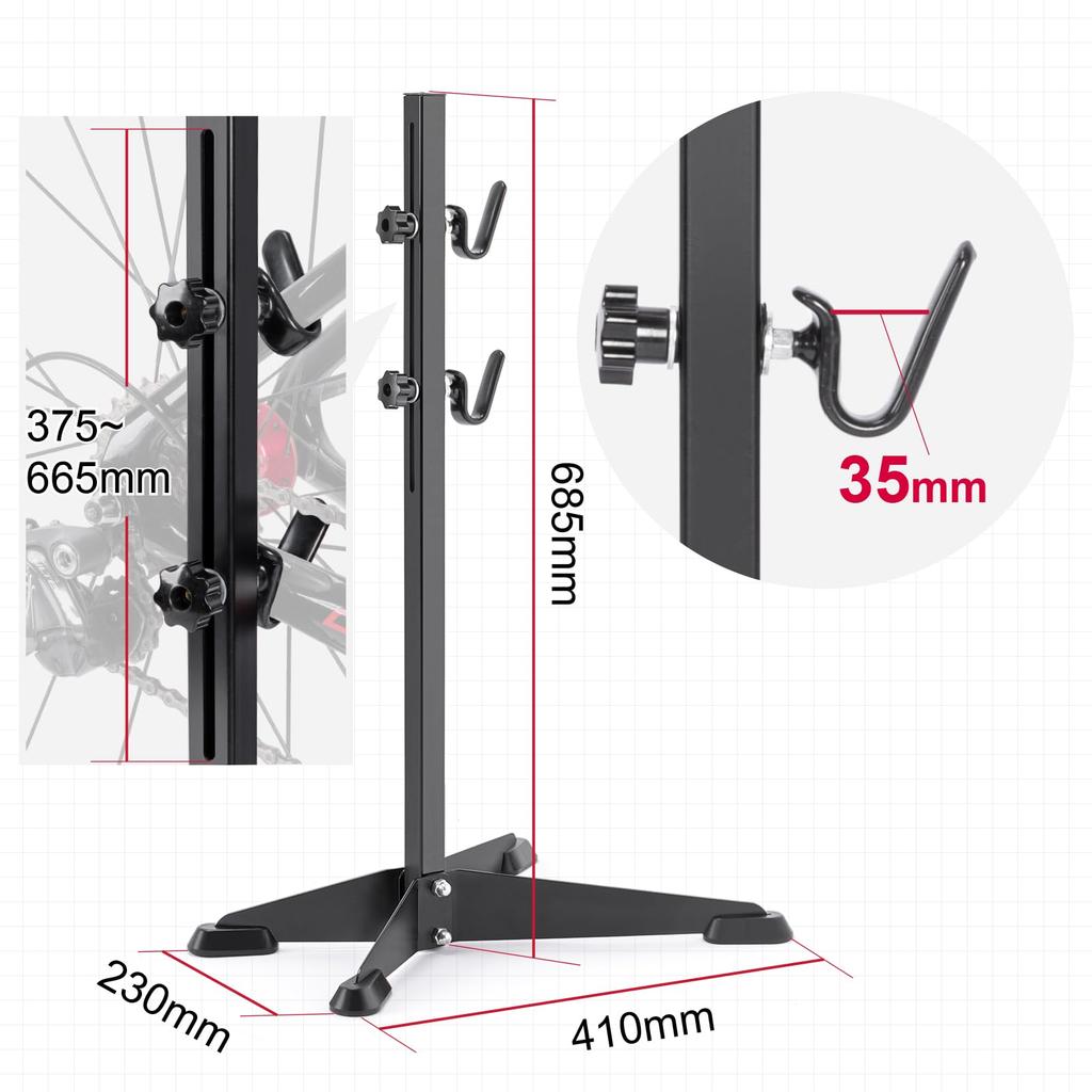 CXWXC Bicycle Maintenance Will Not Compatible with Horizontal Display Stand Stand, Stand, Fall, 18-29 Inches, (HS-014F)