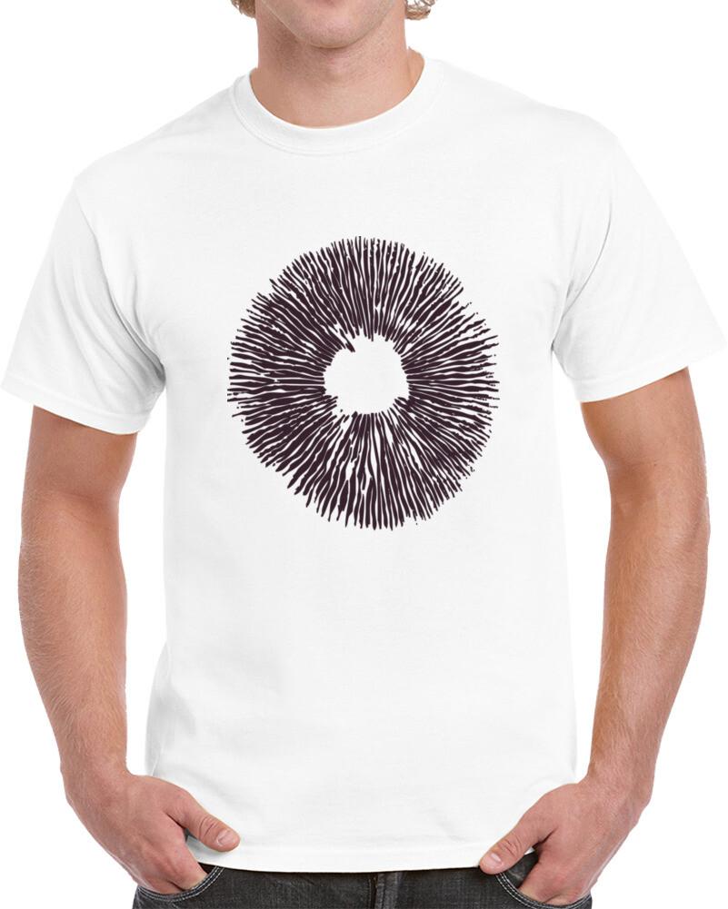 

White Purple Print 7.2.19 T-shirt L
