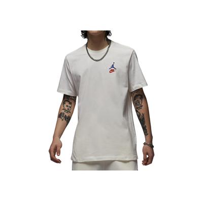 Aria Rara Comodo Casual Semplice T-Shirt a Maniche Corte Tinta Unita Uomo Top Bianco IB7527133