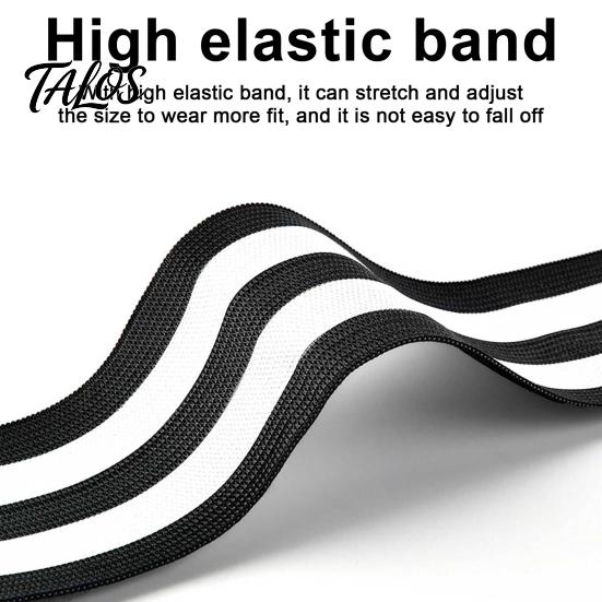 Bicycle Reflective Band Cycling Pants High Visibility Elastic Adjustable Men Women Night Running Warming Leg Ankle Strap Accessories Bike