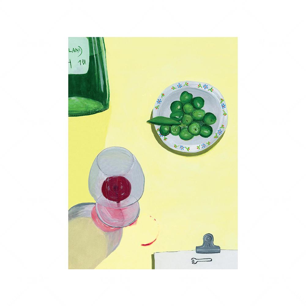 

Акварельная живопись с фруктами, лимоном, рыбами, кофе, завтраком, художественные принты, кухонные настенные декоративные картины, холст, постеры для ресторана 21x30cm No Framed