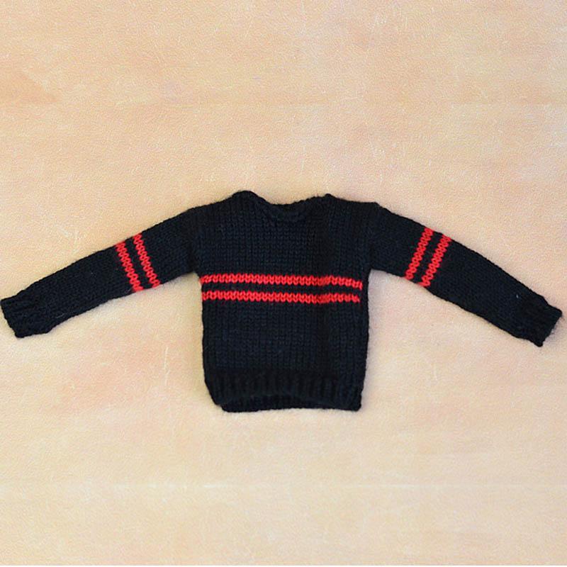 

Черный вязаный повседневный свитер, одежда для куклы Кена для мальчика, бойфренда Барби, принца Кена, кукла, верхнее пальто, одежда, мужская одежда для кукол коричневый