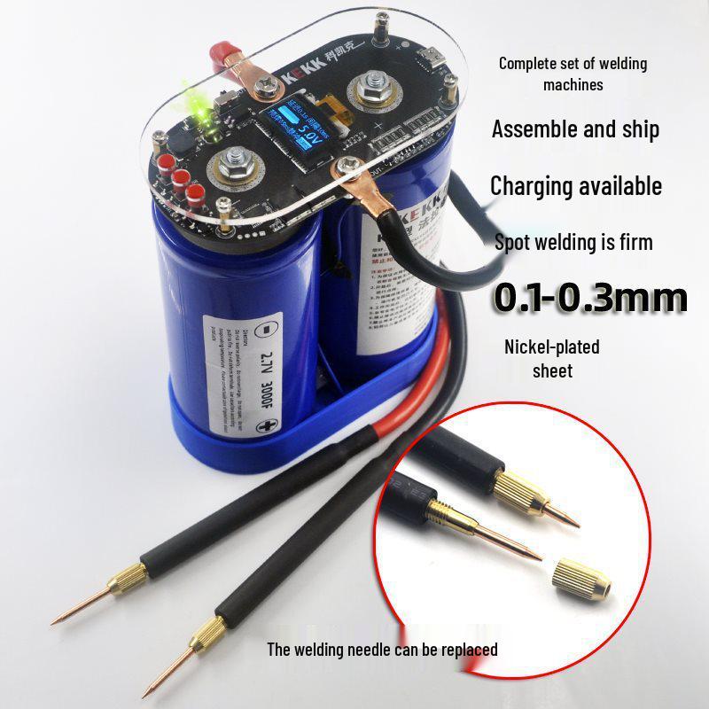 K7 Dual Pulse Capacitor Spot Welder & Intelligent Control Display for 18650 Lithium Battery DIY