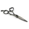 6.0-inch Black Napson Damascus Steel Hairdressing Thinning Scissors