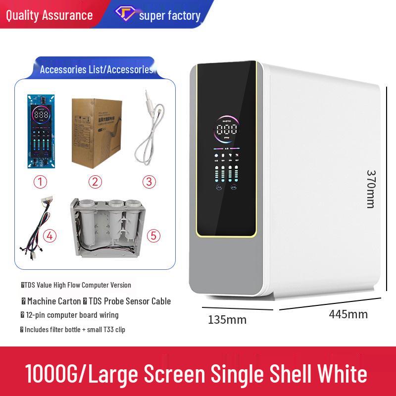 High Flow 600G-1000G Reverse Osmosis Water Purifier with Faucet Filter