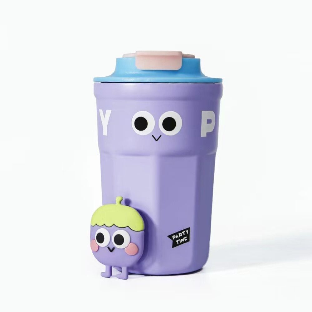 Milk Cup Coffee Cup Beer Cups Drinkware Thermal Cup Metal Water Cups Mug With Lid Thermos Cup