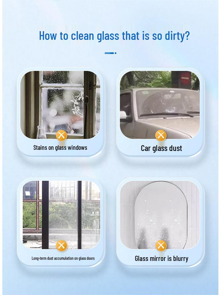 Bathroom Stain Remover: Powerful, Fast-Acting, No-Residue Glass & Mirror Cleaner