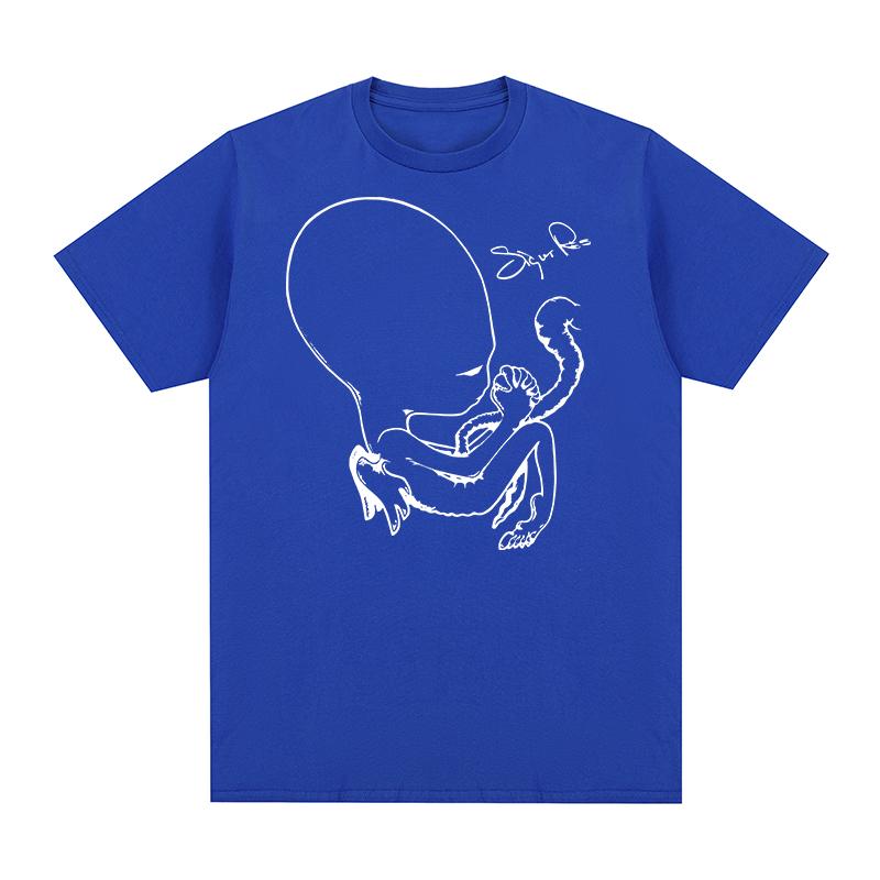 Sigur Rós Vintage Tshirt Post Rock Band Clothing Unique Graphic Godspeed Cotton Unisex T Shirt New TEE TSHIRT Womens Tops