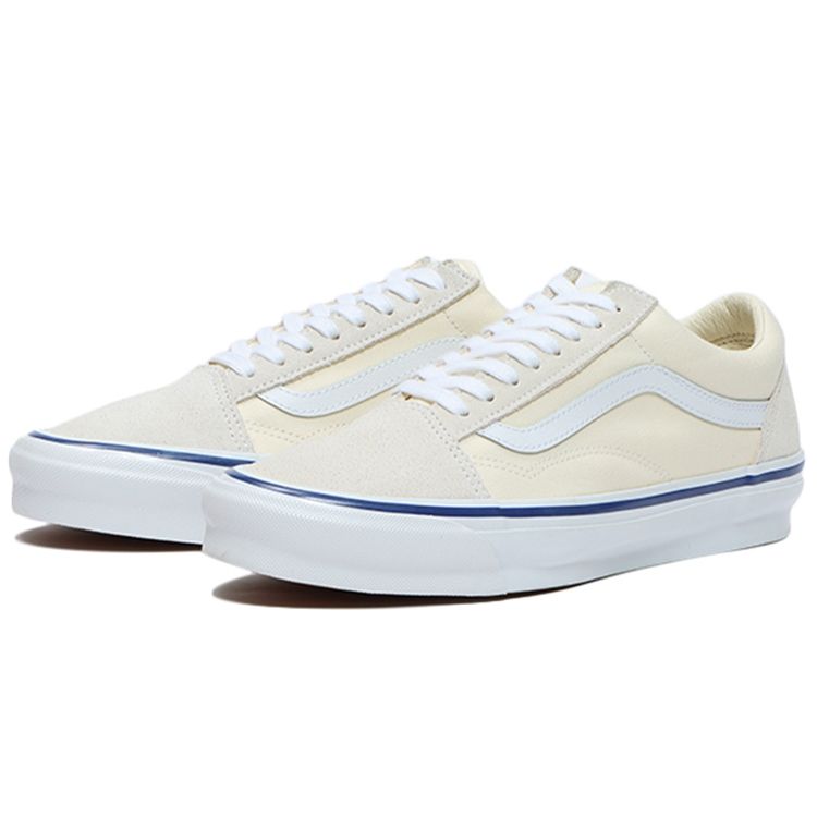 Vans OG Old Skool LX Classic White Unisex Sneakers Cream True-White VN0A4P3X638