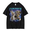 Vintage Capybruh Grappige Capybara Meme Grafische T-shirts Dames Harajuku Jaren '90 Hip Hop T-shirts Casual T-shirt met Korte Mouw Persoonlijk...