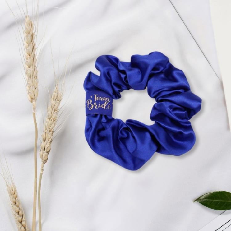 Bridesmaids Scrunchies for Party Updos Hair Elastic Hair Circles Satins Hair Ties Hair Scrunchy Proposal Wedding Gifts