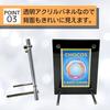 Chocos [Collector Recommended] Sun-Protective Trading Card Display Case with Screw-Down Clear Frame and Groove for Display, Storage, and Collections.