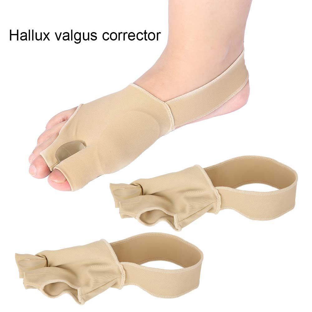 1 Pair Hallux Valgus Corrector Thumb Toes Separator Bunion Adjuster Orthopedic Braces S