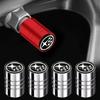 Car Tyre Valve Cap Dust Caps Wheel Valve Cover For Subaru Impreza Legacy WRX STI BRZ Forester Ascent Levorg XV WRC X666