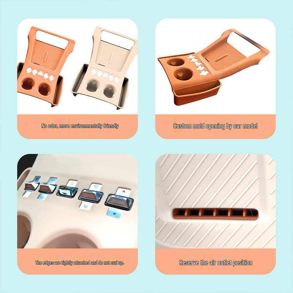 Silicone Protective Pad for Jietu Shanhai L7 PLUS Center Console and Gear Shift