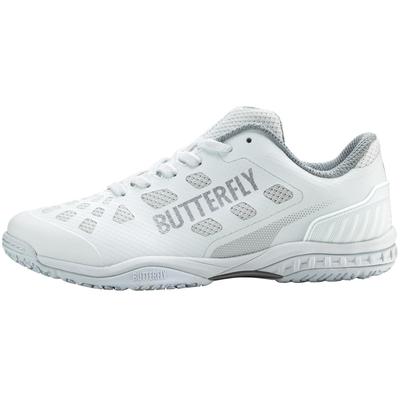 Butterfly Tafeltennis Schoenen Lezoline Revalis High Platinum Wit Maat 93710 [Butterfly] - Ademend, Gedempt, Grip, Anti-Twist - - 30,0 -