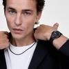Danielwellingteon Classic Day Display Onyx Day-Date Black Metal Wristwatch