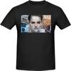 Natalie Music Portman Men's T-Shirts Short Sleeve Cotton Casual Basic Tee Shirts Black(7)
