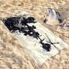 Military Helicopter Tropical Soldier Microfiber Towel, Lightweight for Yoga Swimming Beach Camping