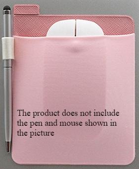 

Fashionable Cloth Storage Bag for External Hard Drive, Mouse & Cable Organizer, Secure Closure, Portable Travel Pouch рожевий