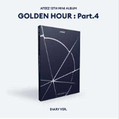 ATEEZ - 13. MINI ALBUM - GOLDEN HOUR Část 4 (Deník Ver) - Vydání  2026-02-06