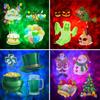 2025 New Lamp Party Lights 15W Stage Lighting Holiday Outdoor Christmas Projector Christmas Led Projector Waterproof Laser lamps