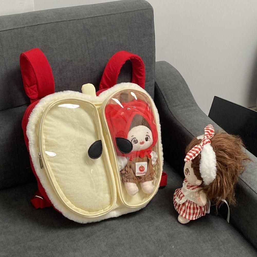 

Милый нарезанный фруктовый рюкзак Red Dolls Itabag Fashion Plush Bag Doll Display