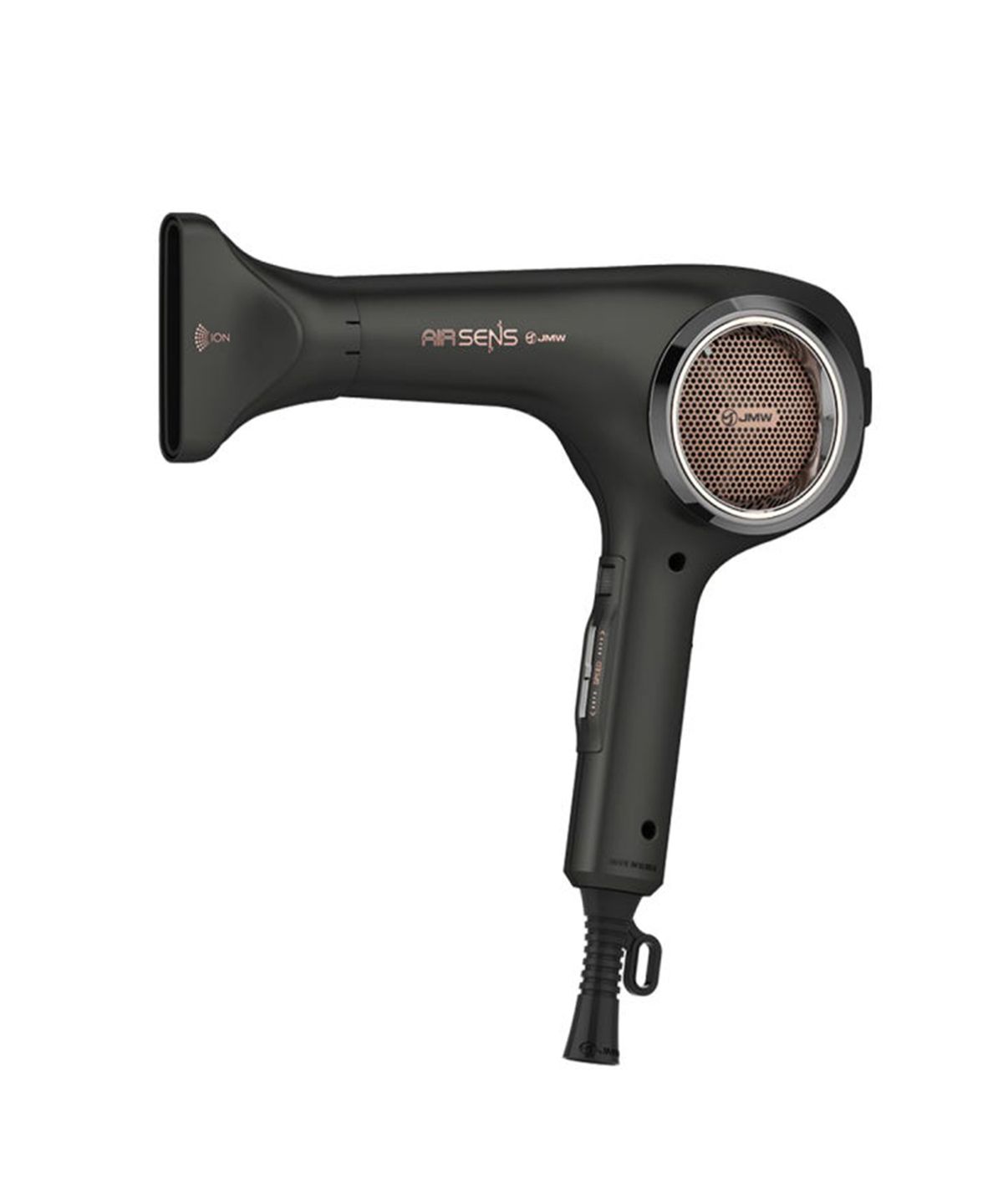 AirSense Premium BLDC Aviation Motor 1700W Hair Dryer Black