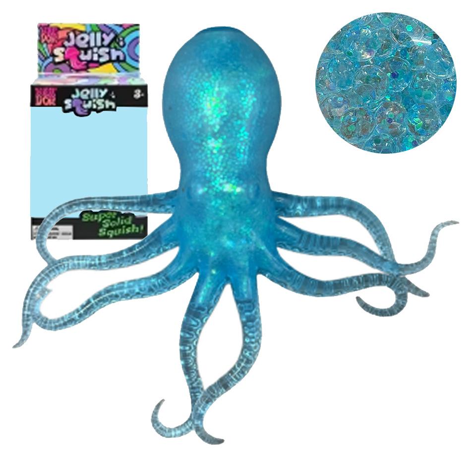 Colorful Octopus Jellyfish-Shaped Sensory Stress Relief Toy New "Nee-Doh" For Anxiety Relief And Focus Improvement