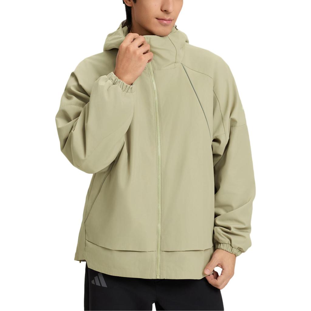 Adidas Transitional Xploric Solid Color Comfortable Loose Fit Hooded Jacket Men jackets KD4383