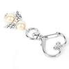 10pcs Length 6cm Alloy Guardian Angel Charm  Daily bag pendant and key storage decoration