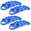 30Pcs Graduation Wristbands Silicone Class of 2026 for Men Women Teens Graduation Party Favors Event Accessories Blue