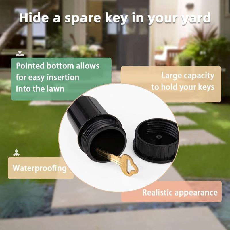 Concealed Simulated Sprinkler Key, Money and Item Storage Device, Loss Prevention Storage Box, Portable