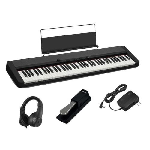 Choose the Perfect Set: Casio CT-S1-76 Electronic Keyboard/Digital Piano CTS176, 76-Key Casiotone Keyboard with Music Stand, High-Quality Tones for Pl