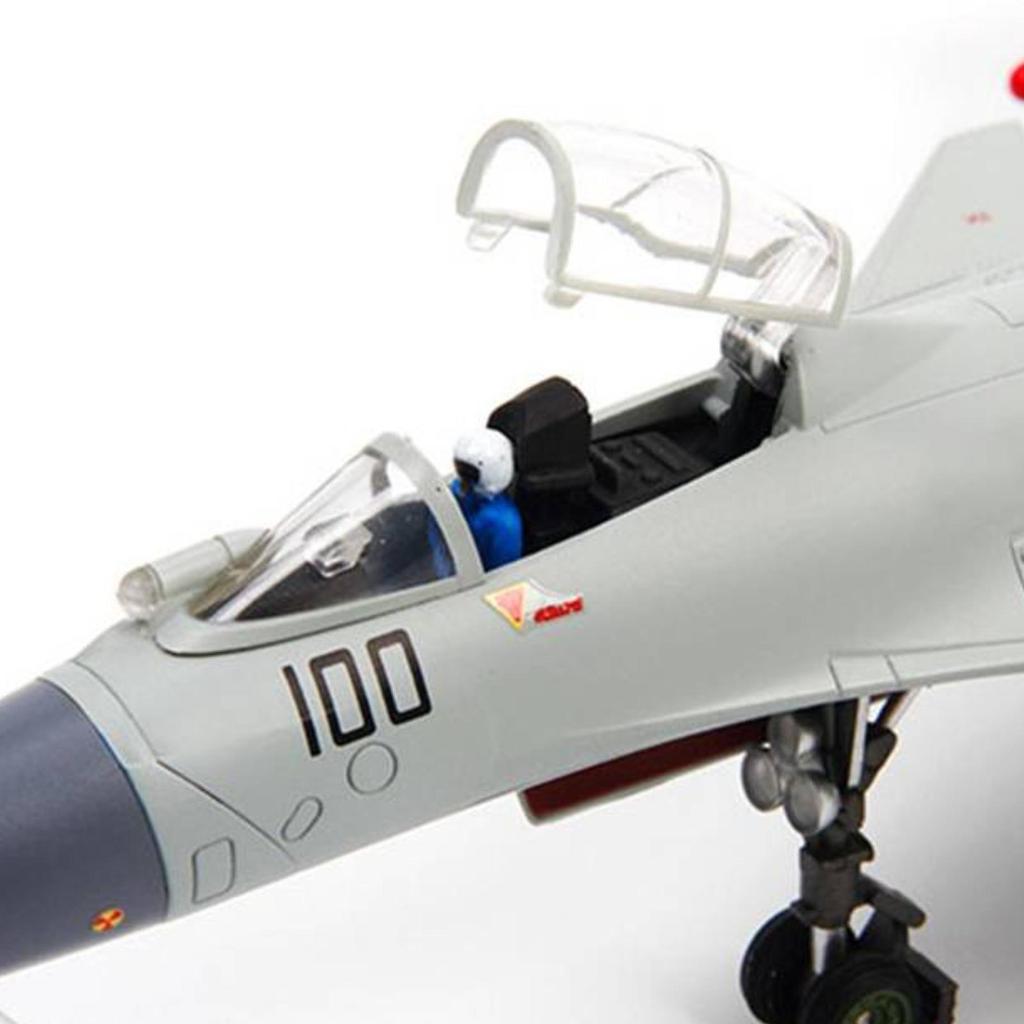 Fighter Model Kit with Display Stand 1:72 Scale CarrierBased Detailed Toy for Aviation
