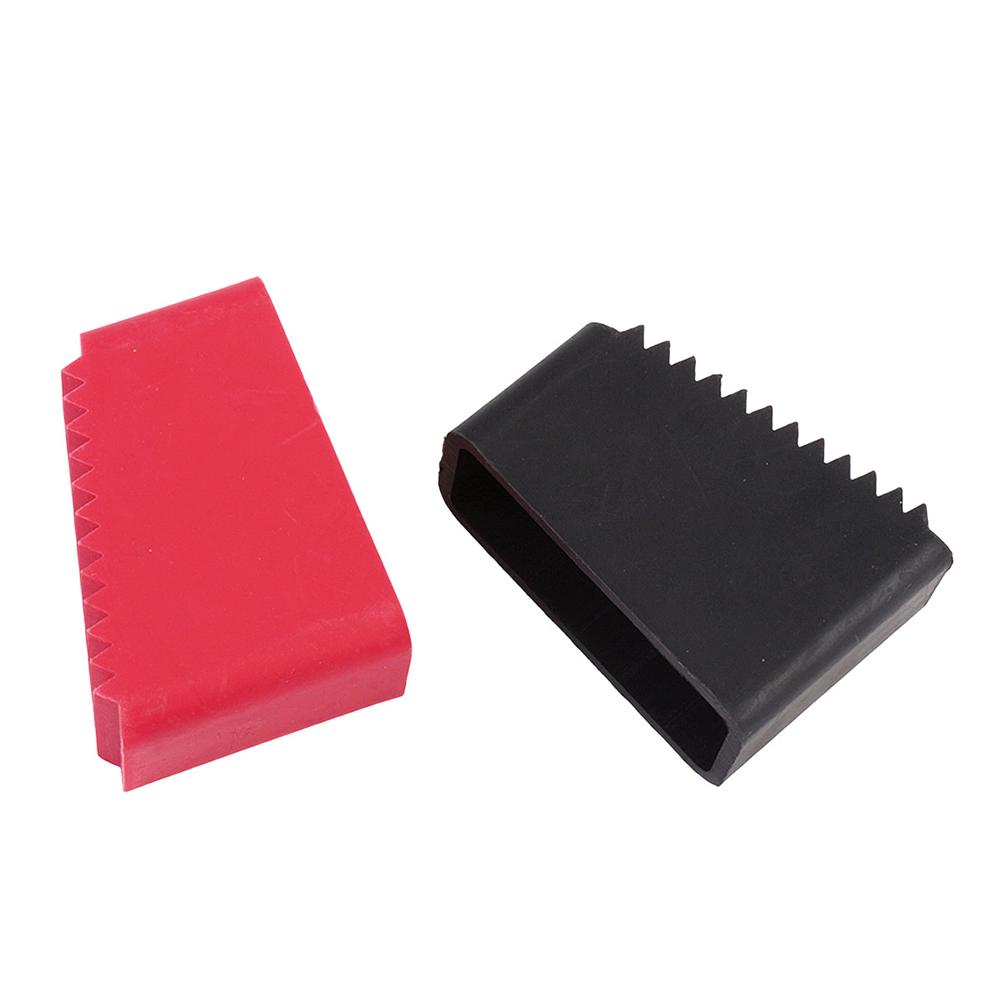 4 STuks Ladder Voetkappen Antislip Rubberen Pads voor Ladders Beschermen Vloeren Verminderen Uitglijden en Verbeteren Stabiliteit 55 38 25mm