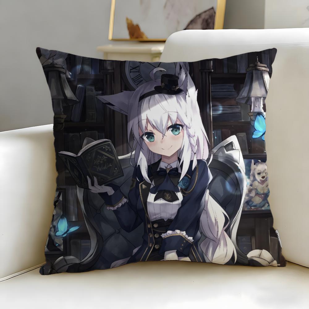 Trendige Sshirakami Fubukiies Kissenbezug Weich Leicht zu Waschen Kissenhülle Vielseitig für Sofa Bett Reise und Büro