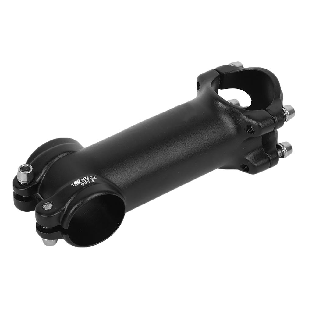 Aluminium Alloy High Strength Black Simple Generous Safer Riding Road Bike Stem Mountain Bicycle Cycling