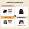 Vedix Ayurvedic Hair Care Regimen for Normal/Oily - Oily Scalp & Curly Hair