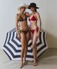 VINAJ Triangle Bikini Panties (Solid/Red)