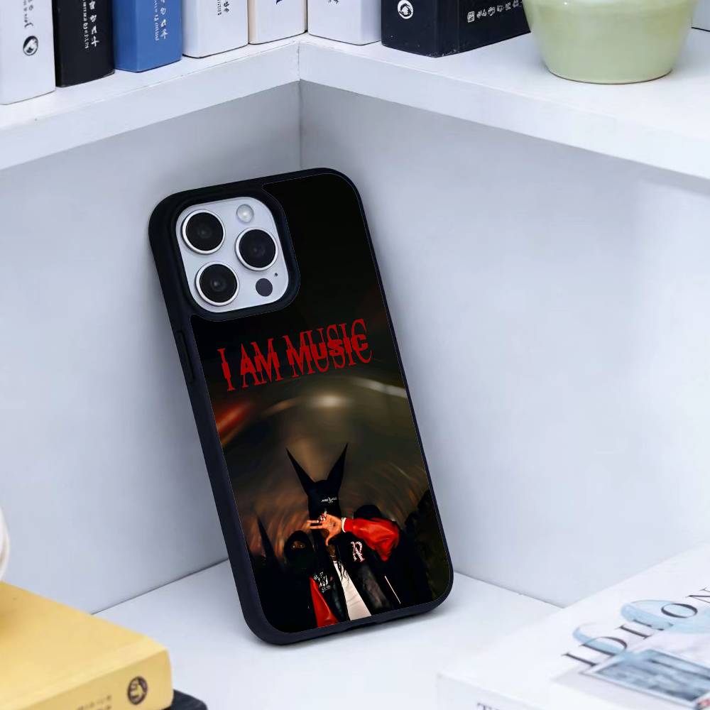 I AM MUSIC Playboi C-Carti  Phone Case For iPhone 14,16,15,13,17,12,Plus,Pro,Max Magnetic For Magsafe Frosted Cover