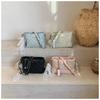 IELGY Diamond Chain Bag Shoulder Crossbody High-End Feeling Ladies Bucket Bag