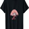 Kawaii Cute Cherry Blossom Flower Tree with Bird T-Shirt
