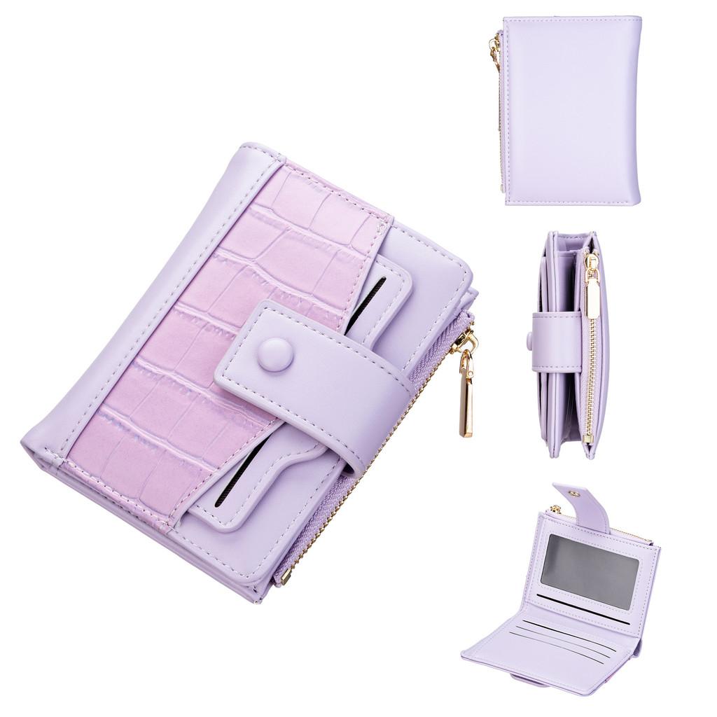 Wallets For Women Pu Material With Multi Card Slots And Expandable Storage For Daily Use