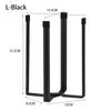 Folding Trash Rack Nordic Style Kitchen Multifunctional Debris Storage Office Desktop Trash Rack Hanging Plastic Bag Holder