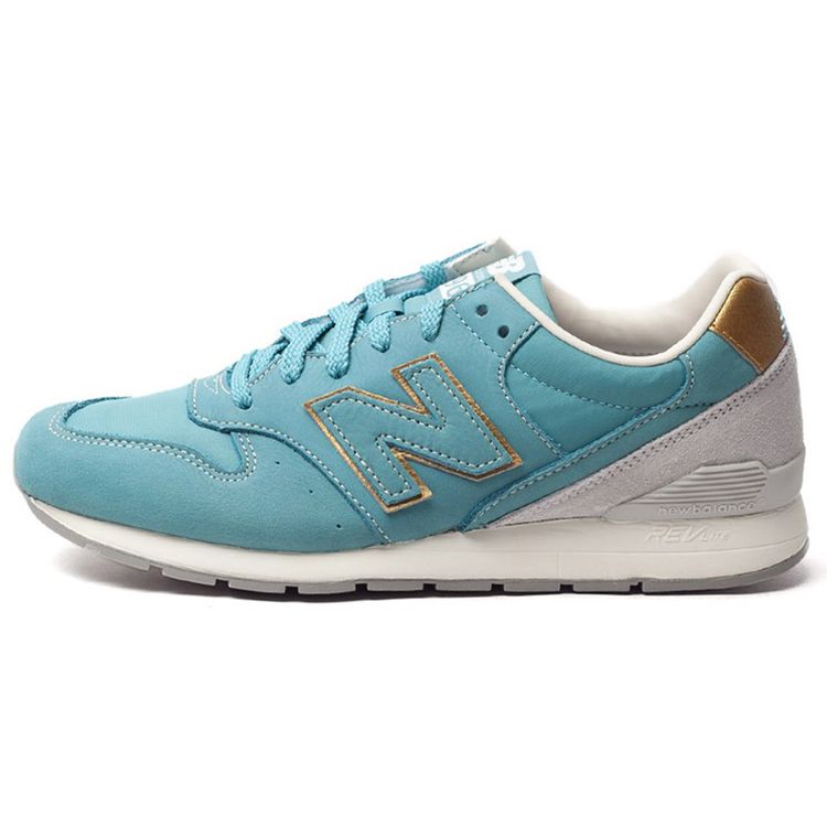 New Balance Nb 996 Series Retro Fabric Low-Top Marathon Running Shoes Unisex Sneaker Blue Gray MRL996WT