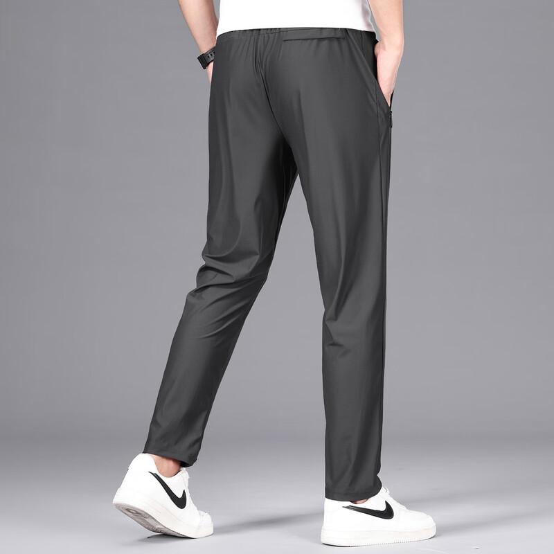 JEEP Men's Summer Lightweight Straight-Leg Casual Pants