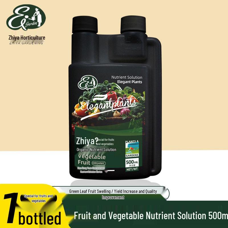 Organic Nutrient Solution for Balcony Vegetables & Fruits