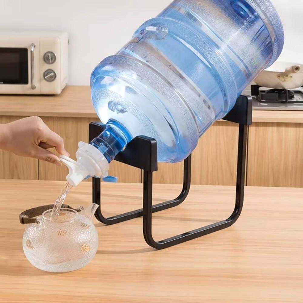 Reusable Pure Water Bucket Rack U-shaped Design Inverted Water Bracket  Labor-saving
