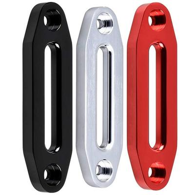 Guide-câble à œillet en aluminium 152 mm 6" 4500 lbs pour treuil à câble synthétique Guide-câble 4WD 4X4 Récupération VTT pour 4500-7000